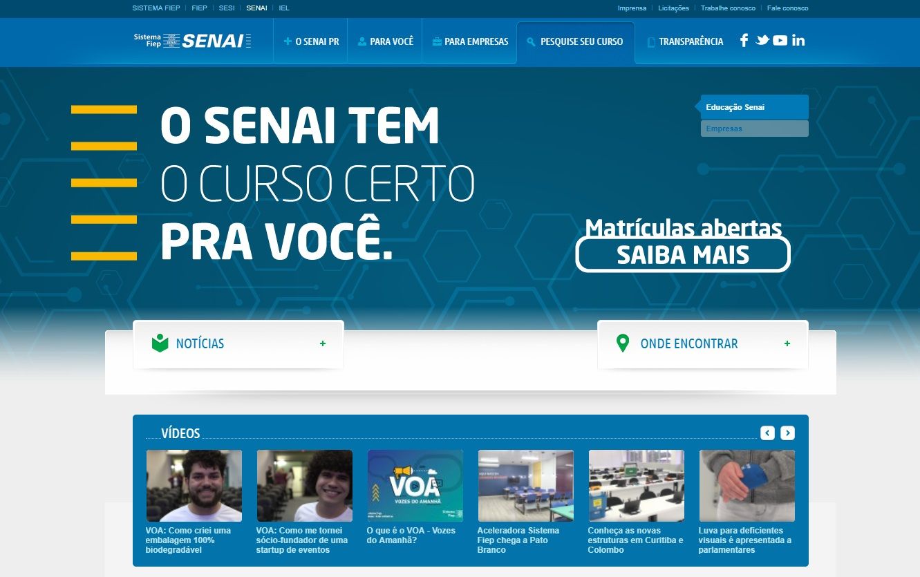 SENAI Curitiba 2019